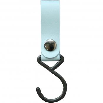 Colgador de cuero para almacenamiento de ropa