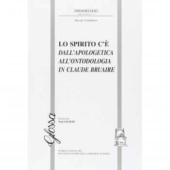Lo spirito c'è. Dall'apologetica all'ontodologia in Claude Bruaire