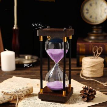 Tisch-Sanduhr mit individuellem Schriftzug