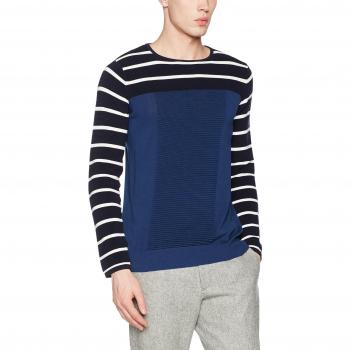 Antony Morato Mmsw00663-Ya100018, Pull Sport Homme, Blu (Blu Persiano), Large