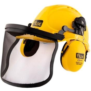 Capacete Integral con Visera y Protección Acústica Flux