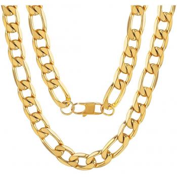 Collier chaîne Figaro cadeau homme