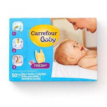 Fresh Baby Care Wipes – 50-Pack