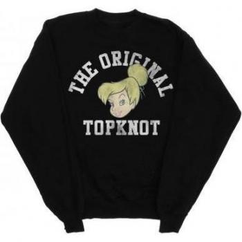 Disney Tinker Bell Dames Sweatshirt met Topknot XL Zwart