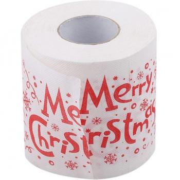 Rouleau de Papier Toilette Fête de Noël