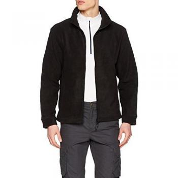 Regatta Professional Men's Black Thor 350 Heavyweight Full Zip Fleece, Size M