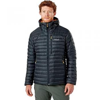 Rab Microlight Alpine Daunenjacke, grau, Herren, Größe XXS