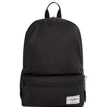 Mochila Dinamicon negra para jóvenes