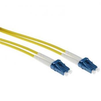 5 Meter Singlemode 9/125 OS2 Fiber Patch Cable with LC Connectors