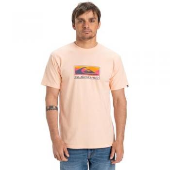 Quiksilver T-Shirt a Maniche Corti Ev Gradient Box SS – Variante Peach Parfait