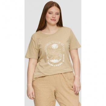 QS Baumwollshirt mit Grafik
