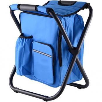 Chaise tabouret de pêche avec sac à dos isotherme
