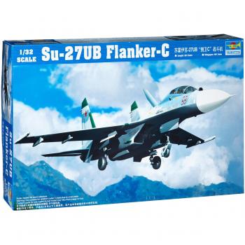 Jet Su‑27UB Flanker C 1:32 – Édition Trumpeter