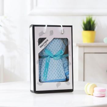 2 Piece Coral Velvet Towel Set for Adults and Kids