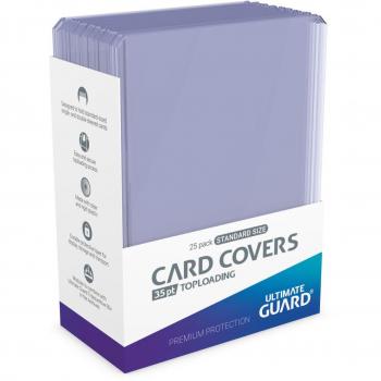 Couvre-cartes Toploader 35 pts Ultimate Guard (25 pièces)