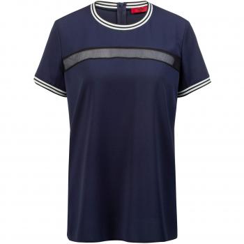 HUGO Damen T-Shirt Cerna‑1 Blau 40 S