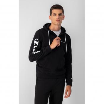 Champion Sudadera de Fleece con Capucha Negra