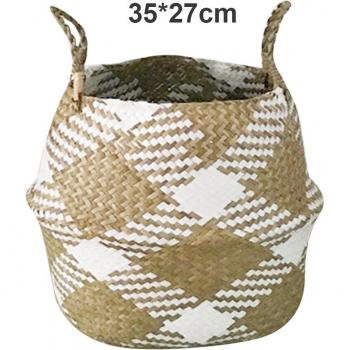 Wicker Flower Basket
