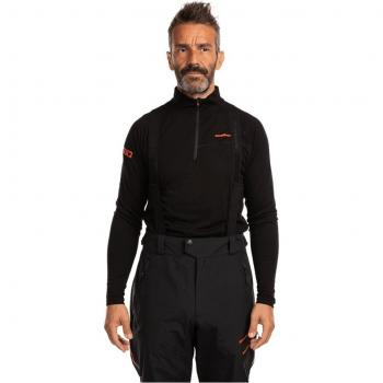 Trangoworld Trx2 Wool Pro Vd Half Zip Fleece Black 2XL Male