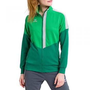 Erima Worker Squad Jacket Fern Green / Emerald / Silver Grey