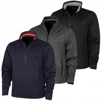 Chaqueta de golf Calvin Klein con media cremallera y elasticidad