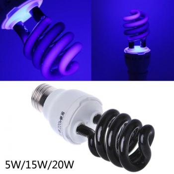 Lámpara fluorescente UV E27 5W