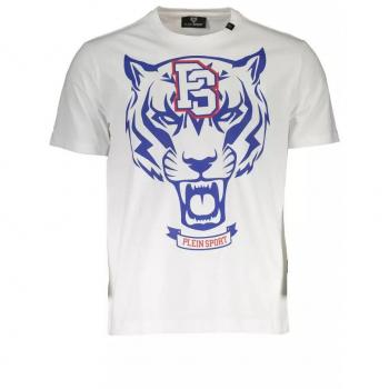 Plein Sport T-Shirt mit Tiger-Logo Weiß 2XL