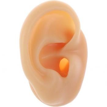 Clou d'oreille en silicone pour perçage