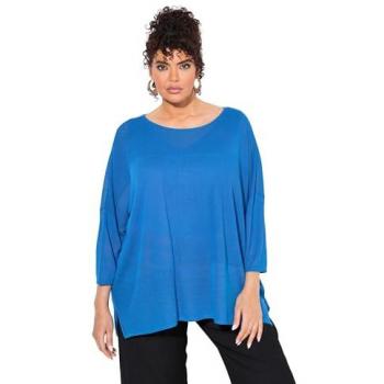 Damen Strickpullover in Übergröße, Karomuster, Ulla Popken