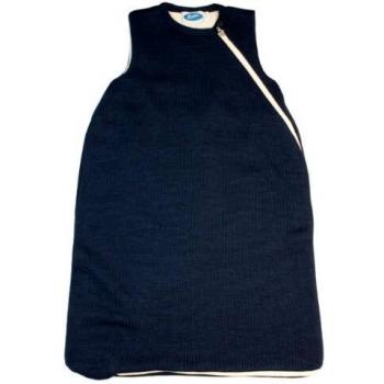Reiff Strick Reläx Winterschlafsack ohne Arm aus Merino-Schurwollstrick, Bio-Baumwollplüsch (74/80)