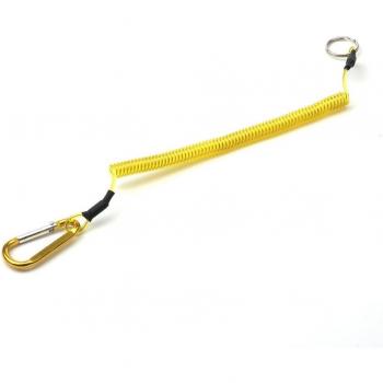 Coiled Fishing Lanyard 1.5M with Pliers Connection