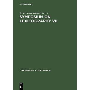 Vitalsource Technologies, Inc. Symposium on Lexicography VII