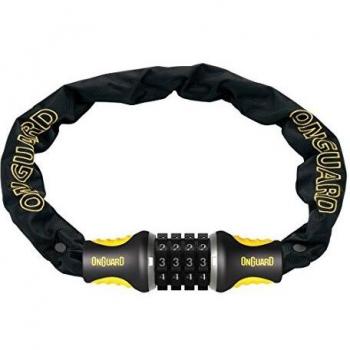 OnGuard Mastiff Chain Lock with Combination, 110cm, Black