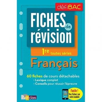 DéfiBac Fiches Français 1res + OFFERT : vos fiches sur votre mobile