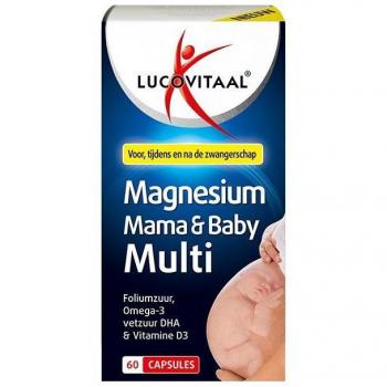 Lucovitaal Magnesium Mama & Baby Multi, 60 capsules