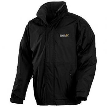 Regatta Herren‑Wetterjacke Dover – wasserdicht, mit Fleece‑Auskleidung, Kapuze und Reißverschluss