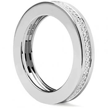 PdPaola Damenring 925er Silber mit Zirkonia