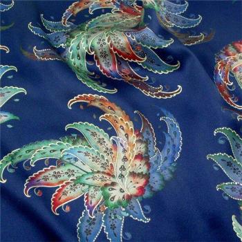 Thick Gold Silk Fabric 50x145cm for DIY Pillow Covers