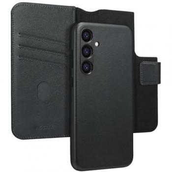 Étui en cuir 2-en-1 avec support MagSafe pour Samsung Galaxy S23 FE