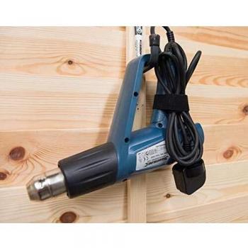 Fixman Kabelbinder mit Velcro, 10 Stück, 450 mm, schwarz