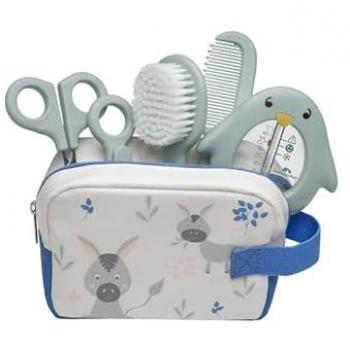 BEBECONFORT Set de toilette bébé, 5 accessoires, Lovely Donkey