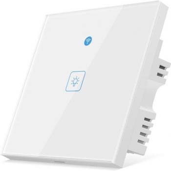 Interrupteur mural intelligent avec télécommande RF433 et Wi-Fi