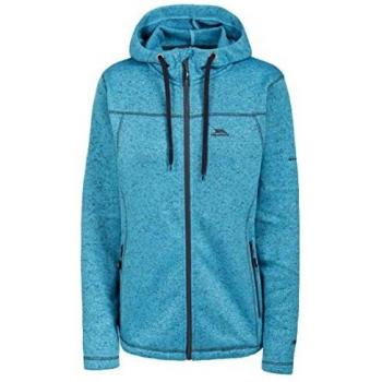 Warme Fleecejacke Odelia – Damen, Kapuze, 300 g/m² – XXL Blau