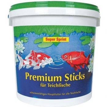 Teichfisch Futterspender Premium Sticks 10L