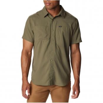 Columbia Silver Ridge Utility Lite Herren Shirt, Kurzärmel, XXL, Braun