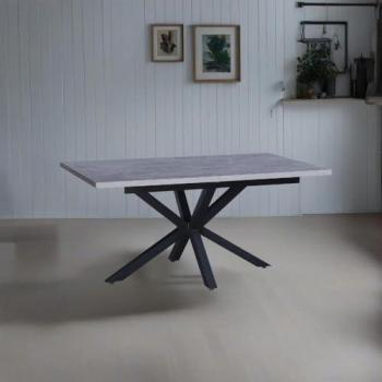Piano di Cemento Bori 160x190 – Tavolo allungabile