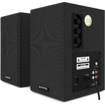 Casse audio Empire Media ECO100 PLUS 70 W, 2.0 canaux, noir
