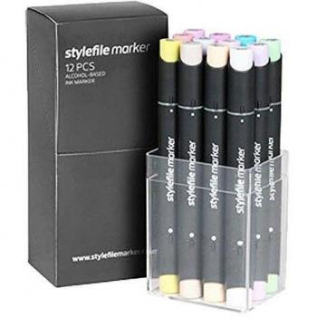 Stylefile Pastell Marker 12er Packung