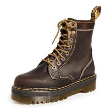 Women’s Jadon 8‑Eye Leather Dr. Martens Boots – 6 (United Kingdom)