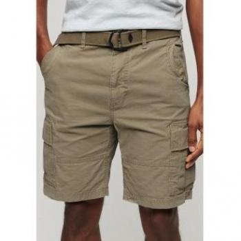Superdry Cargoshorts Regular Fit, Beige, Größe 30